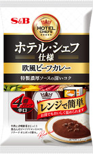 ホテル シェフ仕様 欧風ビーフカレー４個パック 辛口 ホテル シェフ仕様 欧風ビーフカレー S B エスビー食品株式会社