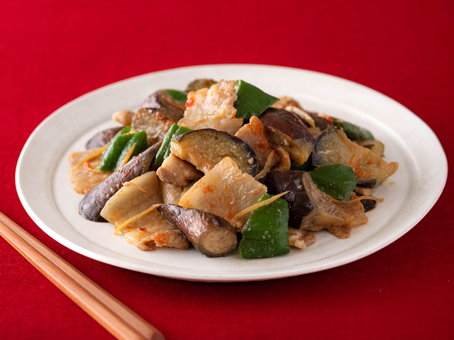 豚バラ肉と茄子のピリ辛味噌炒め レシピ S B エスビー食品株式会社